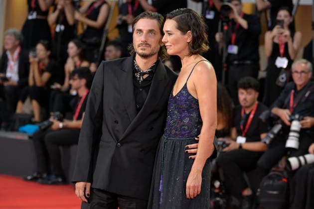 September 6, 2026, Venice Lido, Italy: Alissa Jung (l) and Luca Marinelli (r) attend the red carpet of movie The echo chamber during the 83rd Venice Film Festival at Palazzo del cinema. Venice Lido Italy - ZUMAs197 20260906_aaa_s197_457 Copyright: xMarioxCartellix
