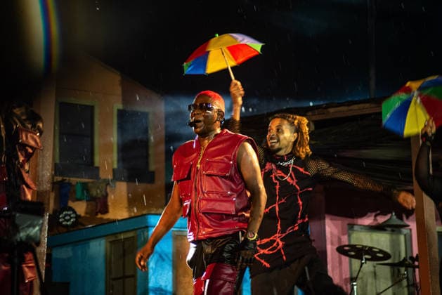 RIO DE JANEIRO, RJ - 06.09.2026: ROCK IN RIO 2026 - Os Cria will perform on the favela stage on the third day of Rock in Rio 2026, Sunday, September 6th, amidst heavy rain. The event takes place at Cidade do Rock, in Barra, Rio de Janeiro, RJ. x3011694x  CristianexMota