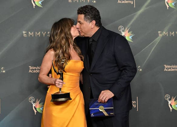 78th Emmy Awards Night 2 Linda Cardellini and Steve Rodriguez in the press room at the 78th Emmy Awards Night 2, held at the Peacock Theatre in Los Angeles, Ca. on September 6, 2026. Los Angeles Peacock Theatre California USA Copyright: xStarbuck xAFF-USA.COMx