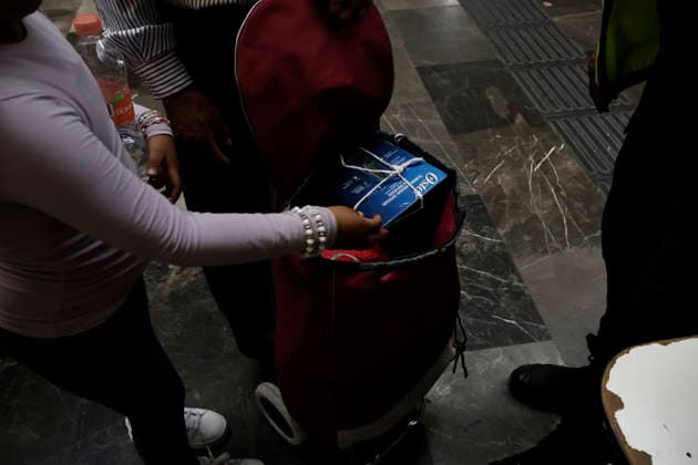 September 6, 2026, Mexico City, Cdmx, Mexico: The Collective Transport System (STC Metro), in coordination with the Citizen Security Secretariat (SSC-CDMX) community policing units, launched the Zero Fireworks operation to prevent the purchase and transport of fireworks that endanger public transport users. The operation began on September 1st and runs until the 15th, the day Mexico celebrates the Cry of Independence. A checkpoint was set up at the Merced Metro stationÃ¢â‚¬a known site for the illegal sale of fireworksÃ¢â‚¬where 10 kilograms of fireworks of various types and explosive intensities have been seized; Civil Protection personnel collect these explosives daily for controlled destruction. Mexico City Mexico  - ZUMAp204 20260906_zip_p204_008 Copyright: xJosuexPerezx