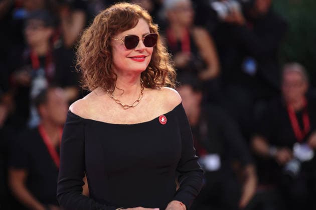 83rd Venice International Film Festival in Venice, Italy - 06 Sep 2026. American actress Susan Sarandon attends the red carpet of the film The Echo Chamber at the 83rd Venice International Film Festival at the Sala Grande. The Filming Italy Venice Award delegation, with 80 international and national guests, will also walk this carpet afterward. Venice Italy Copyright: xMarcoxBaradax xSOPAxImagesx 20260906_RED CARPET THE ECHO CHAMBER AND HOMBRE AL AGUA-1507