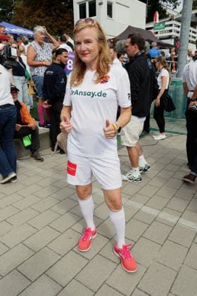 KICKEN MIT HERZ 2026 Nina Petri, Kicken mit Herz das Charity Fussballspiel zu Gunsten der Kinderstation des UKE im Stadion Hoheluft, Hamburg, 06.09.2026 Copyright: xEventpressxMPx