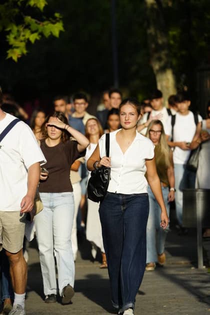 07-09-2026 Madrid Princess Leonor starting her Political Science studies at the Getafe campus of the Carlos III University of Madrid. No Spain Â  Copyright: xPPEx