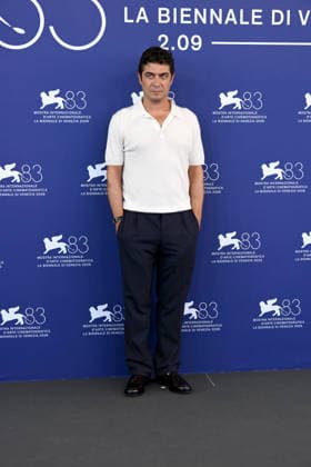 IPA88229923 - Venice, 83rd Venice International Film Festival 2026, Day 6 Film photocall: I figli della scimmia Pictured: Riccardo Scamarcio  Copyright: xAlbertoxTerenghi PoolxPhotoxEventsx08x xPoolxPhotoxEventsx08x 88229923