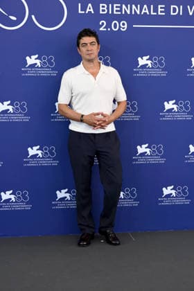 IPA88229936 - Venice, 83rd Venice International Film Festival 2026, Day 6 Film photocall: I figli della scimmia Pictured: Riccardo Scamarcio  Copyright: xAlbertoxTerenghi PoolxPhotoxEventsx08x xPoolxPhotoxEventsx08x 88229936