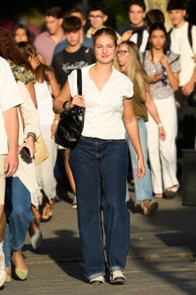September 7, 2026, Getafe, Madrid, Spain: Crown Princess Leonor attends First Day at University at Carlos III University on September 7, 2026 in Getafe, Spain.Princess Leonor begins her university studies at Universidad Carlos III de Madrid, where she will study a degree in International Relations. Her arrival at university marks a new stage in her education following her studies at UWC Atlantic College in Wales and her military training at the General Military Academy in Zaragoza, the General Air Academy in San Javier and the Naval Military Academy in MaroÂ­n. Getafe Spain  - ZUMAg15_ 20260907_zaf_g15_016 Copyright: xJackxAbuinx