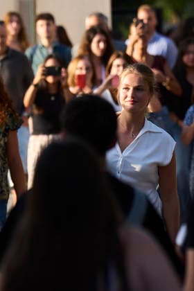 September 7, 2026, Getafe, Madrid, Spain: Crown Princess Leonor attends First Day at University at Carlos III University on September 7, 2026 in Getafe, Spain.Princess Leonor begins her university studies at Universidad Carlos III de Madrid, where she will study a degree in International Relations. Her arrival at university marks a new stage in her education following her studies at UWC Atlantic College in Wales and her military training at the General Military Academy in Zaragoza, the General Air Academy in San Javier and the Naval Military Academy in MaroÂ­n. Getafe Spain  - ZUMAg15_ 20260907_zaf_g15_042 Copyright: xJackxAbuinx