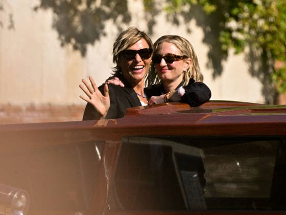 IPA88231994 - Venice, 83rd Venice International Film Festival 2026 - Day 6 - Arrivals at the Excelsior Hotel pier - Pictured: Alba Rohrwacher and Anna Foglietta  Copyright: xSimonexComix xPoolxPhotoxEventsx08x 88231994