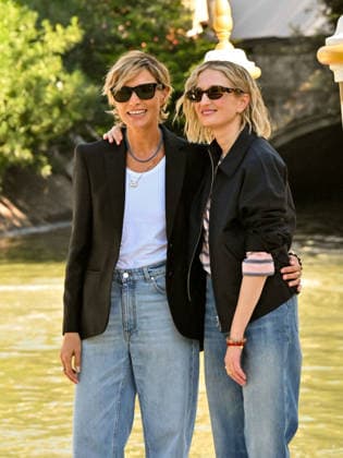 IPA88232640 - Venice, 83rd Venice International Film Festival 2026 Day 6 Arrivals at the Excelsior Hotel pier Pictured: Alba Rohrwacher and Anna Foglietta  Copyright: xManuelexMangiarottix xPoolxPhotoxEventsx08x 88232640