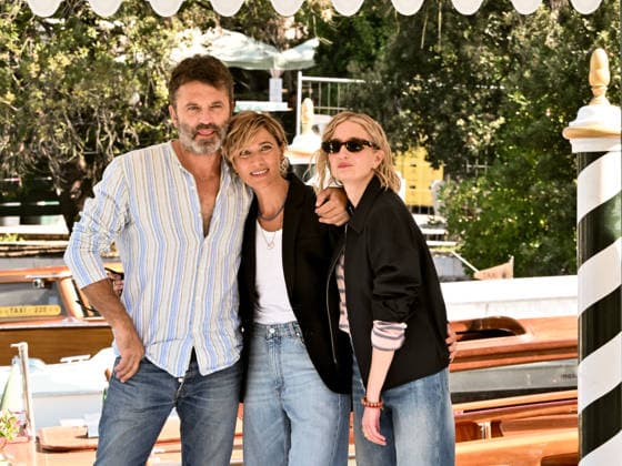 IPA88233221 - Venice, 83rd Venice International Film Festival 2026 - Day 6 - Arrivals at the Excelsior Hotel pier - Pictured: Anna Foglietta, Guido Caprino, Alba Rohrwacher  Copyright: xSimonexComix xPoolxPhotoxEventsx08x 88233221