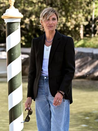 IPA88233230 - Venice, 83rd Venice International Film Festival 2026 - Day 6 - Arrivals at the Excelsior Hotel™s pier - Pictured: Anna Foglietta  Copyright: xSimonexComix xPoolxPhotoxEventsx08x 88233230