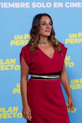 September 7, 2026, Madrid, Community Of Madrid, Spain: Spanish actress RAQUEL GUERRERO poses for photographers during the photocall presentation of the upcoming family comedy film Un Plan Perfecto at the Sony Pictures offices on Monday, September 7, 2026, in Madrid, Spain. Widely known for her standout performance in the hit comedy television series Machos Alfa , the talented performer co-stars in the feature as a key member of the dysfunctional Ibanez family, who discover an unfinished tunnel in their basement and attempt an audacious bank heist to avoid imminent eviction. Directed by MARIA PULIDO (not pictured) and featuring an ensemble cast including JORDI SANCHEZ (not pictured) and LEO HARLEM (not pictured), the holiday comedy is pre  - ZUMAo127 20260907_zep_o127_019 Copyright: xHugoxOrtunox
