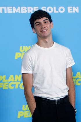 September 7, 2026, Madrid, Community Of Madrid, Spain: Spanish young actor ISRAEL MENENDEZ poses for photographers during the photocall presentation of the upcoming family comedy film Un Plan Perfecto at the Sony Pictures offices on Monday, September 7, 2026, in Madrid, Spain. Known for his role in the series Ayla y los Mirror , the rising young talent stars in this holiday feature about the struggling Ibanez family, who discover an unfinished underground tunnel in their basement and attempt an audacious bank heist to avoid imminent eviction. Directed by MARIA PULIDO (not pictured) and featuring an ensemble cast including JORDI SANCHEZ (not pictured) and LEO HARLEM (not pictured), the film is presented by Sony Pictures International Prod  - ZUMAo127 20260907_zep_o127_044 Copyright: xHugoxOrtunox