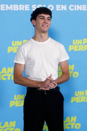 September 7, 2026, Madrid, Community Of Madrid, Spain: Spanish young actor ISRAEL MENENDEZ poses for photographers during the photocall presentation of the upcoming family comedy film Un Plan Perfecto at the Sony Pictures offices on Monday, September 7, 2026, in Madrid, Spain. Known for his role in the series Ayla y los Mirror , the rising young talent stars in this holiday feature about the struggling Ibanez family, who discover an unfinished underground tunnel in their basement and attempt an audacious bank heist to avoid imminent eviction. Directed by MARIA PULIDO (not pictured) and featuring an ensemble cast including JORDI SANCHEZ (not pictured) and LEO HARLEM (not pictured), the film is presented by Sony Pictures International Prod  - ZUMAo127 20260907_zep_o127_056 Copyright: xHugoxOrtunox