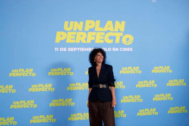 September 7, 2026, Madrid, Community Of Madrid, Spain: Spanish filmmaker and director MARIA PULIDO poses for photographers during the photocall presentation of her upcoming family comedy film Un Plan Perfecto at the Sony Pictures offices on Monday, September 7, 2026, in Madrid, Spain. Known for her previous work on projects like La agencia , the acclaimed director helms this holiday feature about the struggling Ibanez family, who discover an unfinished underground tunnel in their basement and attempt an audacious bank heist to avoid imminent eviction. Starring a prominent ensemble cast including JORDI SANCHEZ (not pictured) and LEO HARLEM (not pictured), the film is presented by Sony Pictures International Productions in association with  - ZUMAo127 20260907_zep_o127_007 Copyright: xHugoxOrtunox