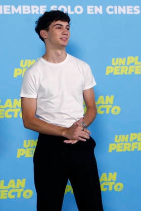 September 7, 2026, Madrid, Community Of Madrid, Spain: Spanish young actor ISRAEL MENENDEZ poses for photographers during the photocall presentation of the upcoming family comedy film Un Plan Perfecto at the Sony Pictures offices on Monday, September 7, 2026, in Madrid, Spain. Known for his role in the series Ayla y los Mirror , the rising young talent stars in this holiday feature about the struggling Ibanez family, who discover an unfinished underground tunnel in their basement and attempt an audacious bank heist to avoid imminent eviction. Directed by MARIA PULIDO (not pictured) and featuring an ensemble cast including JORDI SANCHEZ (not pictured) and LEO HARLEM (not pictured), the film is presented by Sony Pictures International Prod  - ZUMAo127 20260907_zep_o127_054 Copyright: xHugoxOrtunox