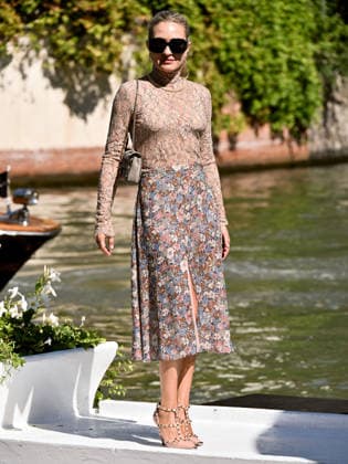 IPA88234695 - Venice, 83rd Venice International Film Festival 2026 - Day 6 - Arrivals at the Excelsior Hotel™s pier - Pictured: Carolina Crescentini  Copyright: xSimonexComix xPoolxPhotoxEventsx08x 88234695