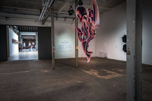 Berlin Reinickendorf; Wilhelm Hallen Wilhelmhallen an der Kopenhagener Straße, denkmalgeschütztes ehemaliges Industrieareal, neu entstehendes Zentrum der Kreativwirtschaft; Kunstfestival Hallen 07 Berlin Art Week 2026 - 07.09.2026 Berlin