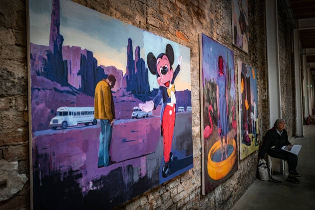 Berlin Reinickendorf; Wilhelm Hallen Wilhelmhallen an der Kopenhagener Straße, denkmalgeschütztes ehemaliges Industrieareal, neu entstehendes Zentrum der Kreativwirtschaft; Kunstfestival Hallen 07 Berlin Art Week 2026 - 07.09.2026 Berlin