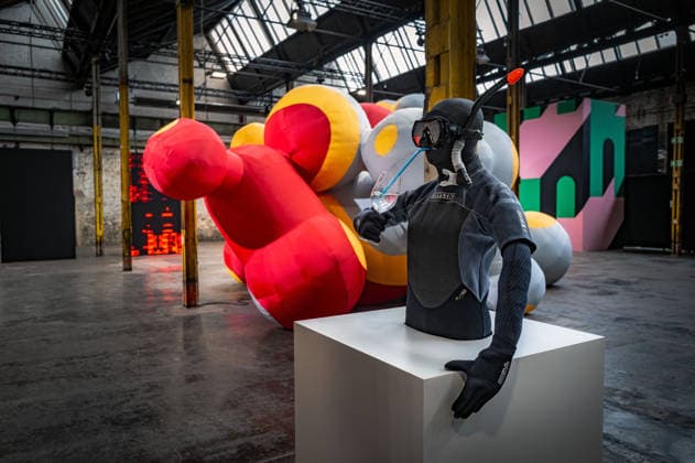 Berlin Reinickendorf; Wilhelm Hallen Wilhelmhallen an der Kopenhagener Straße, denkmalgeschütztes ehemaliges Industrieareal, neu entstehendes Zentrum der Kreativwirtschaft; Kunstfestival Hallen 07 Berlin Art Week 2026 - 07.09.2026 Berlin