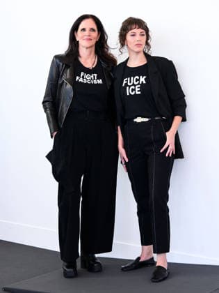IPA88236290 - Venice, 83rd Venice International Film Festival 2026 - Day 6 - Photocall for the film They re Here. Pictured: Laura Poitras, Rachel Lauren Mueller  Copyright: xAlbertoxTerenghix xPoolxPhotoxEventsx08x 88236290