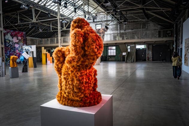 Berlin Reinickendorf; Wilhelm Hallen Wilhelmhallen an der Kopenhagener Straße, denkmalgeschütztes ehemaliges Industrieareal, neu entstehendes Zentrum der Kreativwirtschaft; Kunstfestival Hallen 07 Berlin Art Week 2026 - 07.09.2026 Berlin