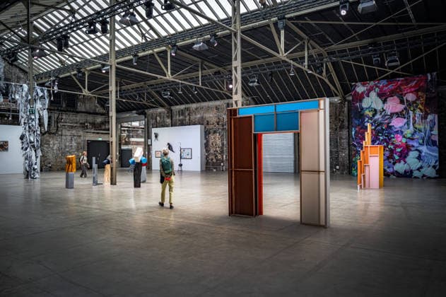 Berlin Reinickendorf; Wilhelm Hallen Wilhelmhallen an der Kopenhagener Straße, denkmalgeschütztes ehemaliges Industrieareal, neu entstehendes Zentrum der Kreativwirtschaft; Kunstfestival Hallen 07 Berlin Art Week 2026 - 07.09.2026 Berlin