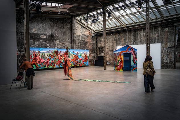 Berlin Reinickendorf; Wilhelm Hallen Wilhelmhallen an der Kopenhagener Straße, denkmalgeschütztes ehemaliges Industrieareal, neu entstehendes Zentrum der Kreativwirtschaft; Kunstfestival Hallen 07 Berlin Art Week 2026 - 07.09.2026 Berlin