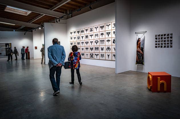 Berlin Reinickendorf; Wilhelm Hallen Wilhelmhallen an der Kopenhagener Straße, denkmalgeschütztes ehemaliges Industrieareal, neu entstehendes Zentrum der Kreativwirtschaft; Kunstfestival Hallen 07 Berlin Art Week 2026 - 07.09.2026 Berlin