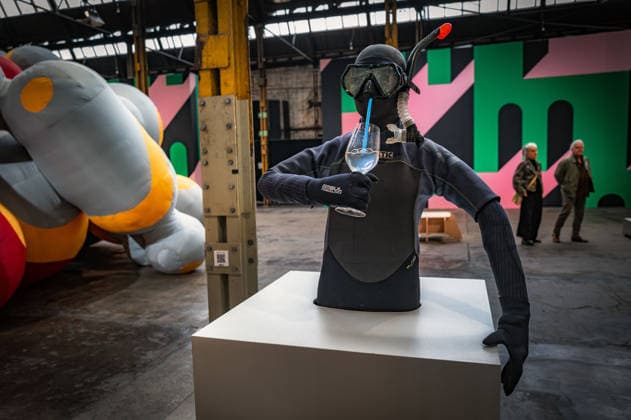 Berlin Reinickendorf; Wilhelm Hallen Wilhelmhallen an der Kopenhagener Straße, denkmalgeschütztes ehemaliges Industrieareal, neu entstehendes Zentrum der Kreativwirtschaft; Kunstfestival Hallen 07 Berlin Art Week 2026 - 07.09.2026 Berlin