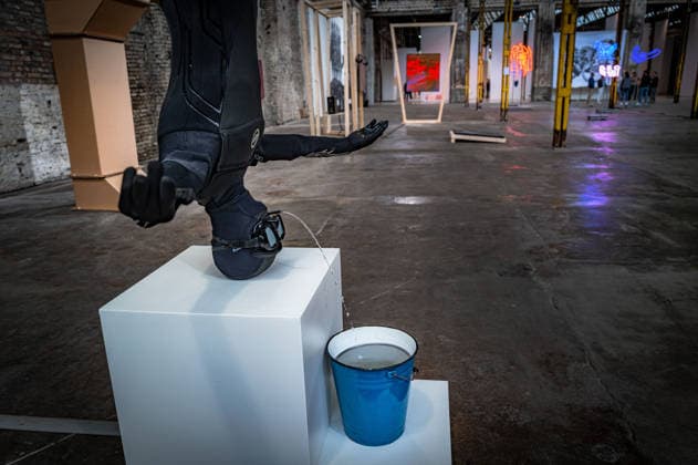 Berlin Reinickendorf; Wilhelm Hallen Wilhelmhallen an der Kopenhagener Straße, denkmalgeschütztes ehemaliges Industrieareal, neu entstehendes Zentrum der Kreativwirtschaft; Kunstfestival Hallen 07 Berlin Art Week 2026 - 07.09.2026 Berlin