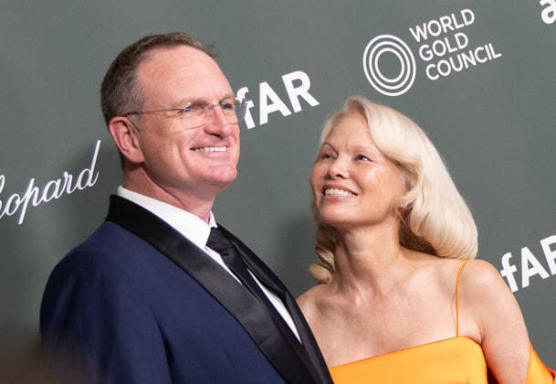 amfAR Gala Venezia 2026 VENICE, ITALY - SEPTEMBER 06: Kyle Clifford and Pamela Anderson attend the amfAR Gala Venezia 2026 presented by World Gold Council at Hilton Molino Stucky on September 06, 2026 in Venice, Italy. CAP KA Kristina Afanasyeva Venice ITALY Copyright: xKristinaxAfanasyeva CapitalxPicturesx