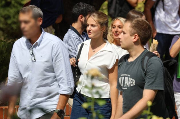 Princess Leonor finishes her first day of classes at Carlos III University in Madrid Princess Leonor leaves Carlos III University in Madrid after finishing her first day of classes, on September 7, 2026, in Getafe, Madrid, Spain PRINCESS LEONOR PRINCESS OF ASTURIAS CARLOS III UNIVERSITY OF MADRID STUDIES SEPTEMBER 7, 2026 Madrid Madrid Spain  Copyright: xJosexVelascox 7756124