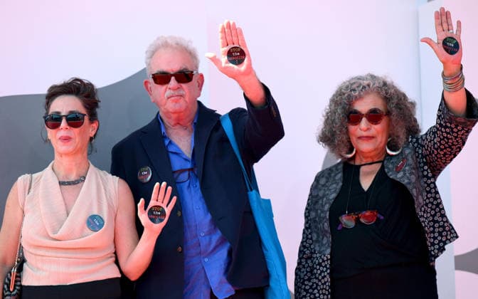 September 7, 2026, Venice, ITALY: Guests attend a red carpet before the Golden Lion for Lifetime Achievement Award ceremony during the 83rd Venice Film Festival in Venice, Italy, 07 September 2026. The 83rd edition of the Venice Film Festival runs from 02 to 12 September 2026. ANSA ETTORE FERRARI. Venice ITALY  - ZUMAa110 20260907_zaf_a110_050 Copyright: xEttorexFerrarix