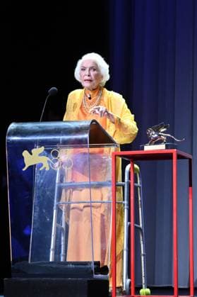 September 7, 2026, Venice, Rome, Italy: Ellen Burstyn receives the Golden Lion for Lifetime Achievement during the Golden Lion for Lifetime Achievement award ceremony at the 83rd Venice Film Festival. Venice, September 7, 2026 Venice Italy  - ZUMAa289 20260907_zia_a289_176 Copyright: xMariaxLauraxAntonellix xAgfx