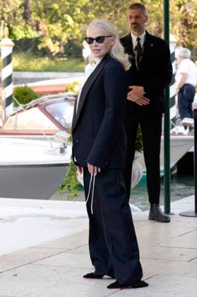 Pamela Anderson bei der Ankunft am Pier des Hotels Excelsior auf der Biennale di Venezia 2026 83. Internationale Filmfestspiele von Venedig. Venedig, 07.09.2026