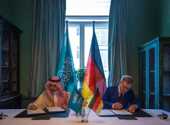 Saudi and German Foreign Ministers Meet in Berlin Saudi Foreign Minister Prince Faisal bin Farhan meets German Foreign Minister Johann Wadephul in Berlin, Germany, on September 7, 2026. The two ministers discussed bilateral relations and ways to further develop ties and strengthen cooperation across various fields. Photo by Saudi Press Agency Saudi Arabia 070926_Germany_SPO_00(3) Copyright: xapaimagesxSaudixPressxAgencyx xapaimagesx