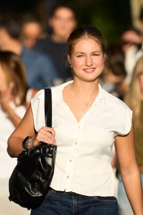 September 7, 2026, Getafe, Madrid, Spain: CROWN PRINCESS LEONOR attends her first day at Carlos III University in Getafe, Spain. Princess Leonor begins her university studies at Universidad Carlos III de Madrid, where she will study a degree in International Relations. Her arrival at university marks a new stage in her education following her studies at UWC Atlantic College in Wales and her military training at the General Military Academy in Zaragoza, the General Air Academy in San Javier and the Naval Military Academy in MariÂ­n. Getafe Spain  - ZUMAg15_ 20260907_zaf_g15_018 Copyright: xJackxAbuinx