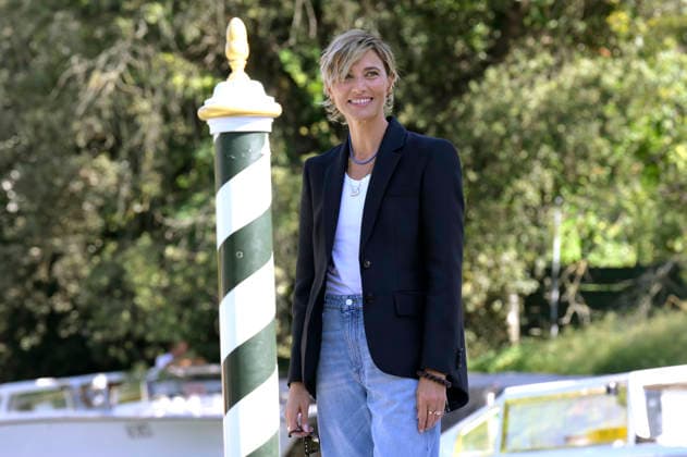 Anna Foglietta bei der Ankunft am Pier des Hotels Excelsior auf der Biennale di Venezia 2026 83. Internationale Filmfestspiele von Venedig. Venedig, 07.09.2026