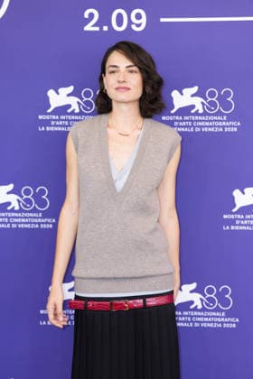 Foto IPP Daniele Cifala’ Venezia 02 09 2026 L Estranea Photocall - The 83rd Venice International Film Festival nella foto : Romana Maggiora Vergano Italy Photo Press - World Copyright L Estranea Photocall - The 83r