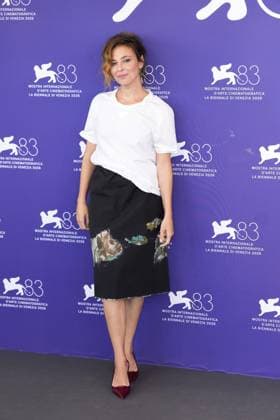 Foto IPP Daniele Cifala’ Venezia 02 09 2026 L Estranea Photocall - The 83rd Venice International Film Festival nella foto : Jasmine Trinca Italy Photo Press - World Copyright L Estranea Photocall - The 83r