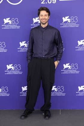 Foto IPP Daniele Cifala’ Venezia 02 09 2026 L Estranea Photocall - The 83rd Venice International Film Festival nella foto : Paolo Strippoli Italy Photo Press - World Copyright L Estranea Photocall - The 83r