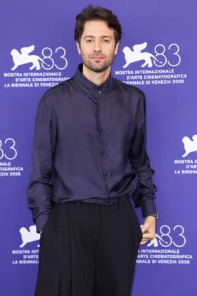 Foto IPP Daniele Cifala’ Venezia 02 09 2026 L Estranea Photocall - The 83rd Venice International Film Festival nella foto : Paolo Strippoli Italy Photo Press - World Copyright L Estranea Photocall - The 83r