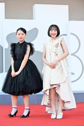 September 7, 2026, Venice, Rome, Italy: Furi Nanase and Rokka Okada on the red carpet for the film Look Back at the 83rd Venice International Film Festival, Venice, September 7, 2026 Venice Italy  - ZUMAa289 20260907_zia_a289_252 Copyright: xMariaxLauraxAntonellix xAgfx