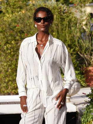 IPA88244773 - Venice, 83rd Venice International Film Festival 2026 Day 6 Arrivals at the Excelsior Hotel™s pier Pictured: Mariam Battistelli  Copyright: xFRANCESCAxVIECELIx xx IPA88244773