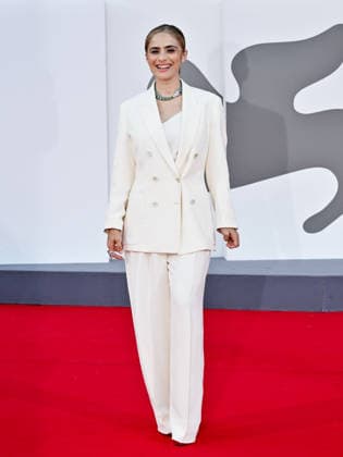 IPA88245558 - Venice, 83rd Venice International Film Festival 2026 - Night 6. Red carpet for the film L™estranea. Pictured: Greta Scarano  Copyright: xSIMONExCOMIx xx IPA88245558