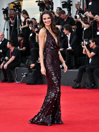 IPA88245591 - Venice, 83rd Venice International Film Festival 2026 - Night 6. Red carpet for the film L™estranea. Pictured: Gabrielle Caunesil Pozzoli  Copyright: xSimonexComix xPoolxPhotoxEventsx08x IPA88245591