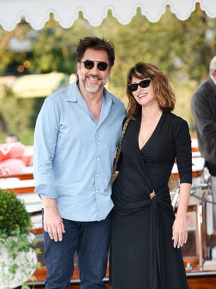 IPA88246259 - Venice, 83rd Venice International Film Festival 2026 EVENING 6 Penelope Cruz and Javier Bardem arrive at the pier of the Excelsior Hotel  Copyright: xFRANCESCAxVIECELIx xx IPA88246259
