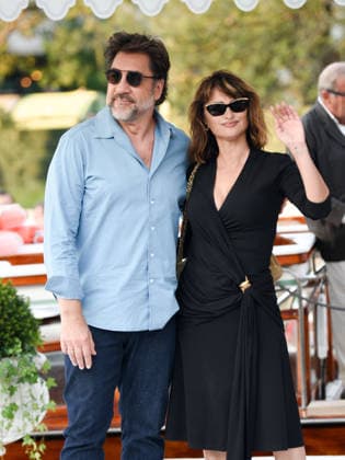 IPA88246256 - Venice, 83rd Venice International Film Festival 2026 EVENING 6 Penelope Cruz and Javier Bardem arrive at the pier of the Excelsior Hotel  Copyright: xFRANCESCAxVIECELIx xx IPA88246256