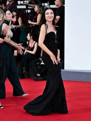 IPA88246322 - Venice, 83rd Venice International Film Festival 2026 Night 6. Red carpet for the film L™estranea. Pictured: Elisabetta Franchi  Copyright: xSimonexComix xPoolxPhotoxEventsx08x IPA88246322
